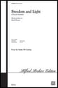 Freedom and Light SATB choral sheet music cover